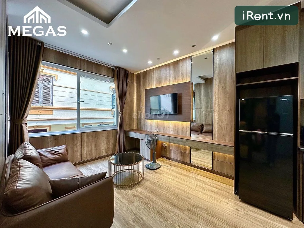 Ô tô đỗ cửa @@ Cho thuê căn hộ 1n1k 40m2 ban công giặt riêng, nhận pet - ảnh 1