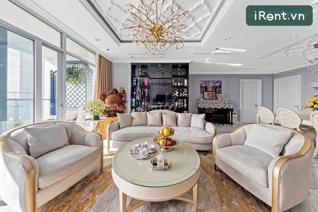 Căn hộ 4 phòng ngủ Vinhomes Central Park, view sông - ảnh 1