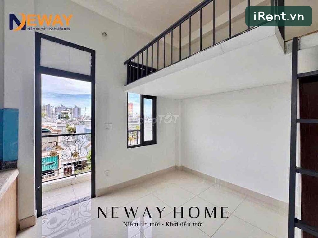 Duplex gác cao - ban công riêng thang máy gần DH Hồng Bàng - ĐH VHU ️ - ảnh 1