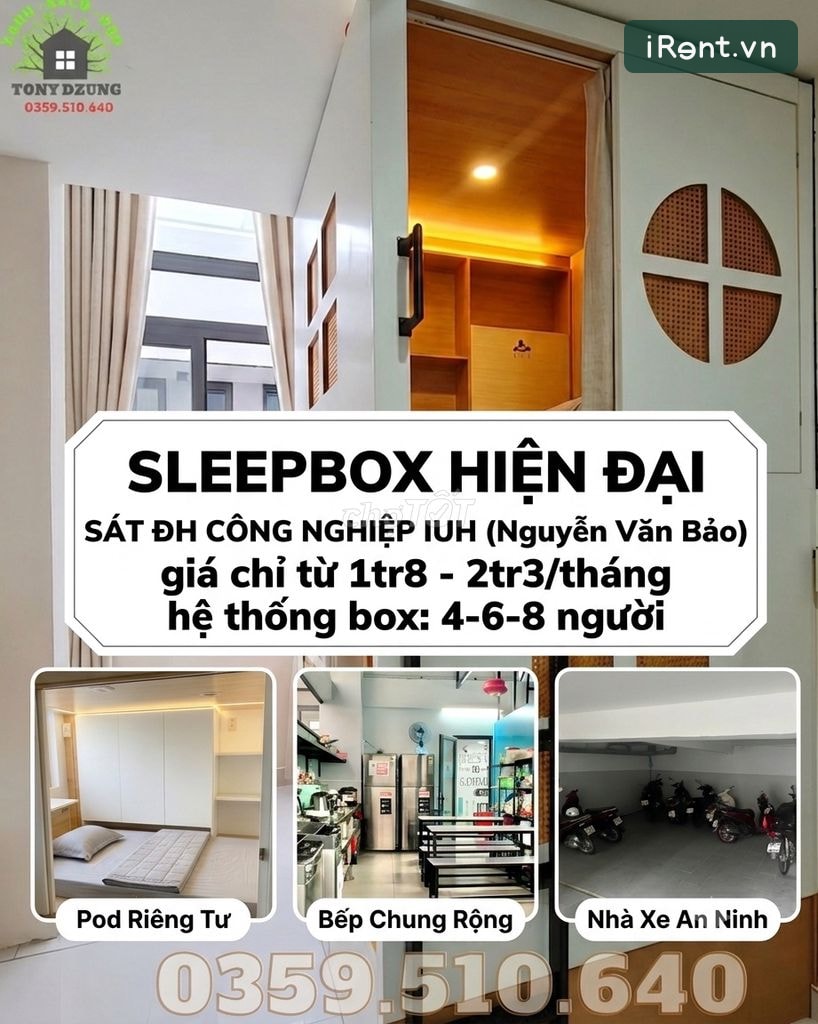 BOX CAO CẤP - CÓ THANG MÁY - THƯ VIỆN - NGAY TRƯỜNG ĐH IUH CS1 200M - ảnh 1